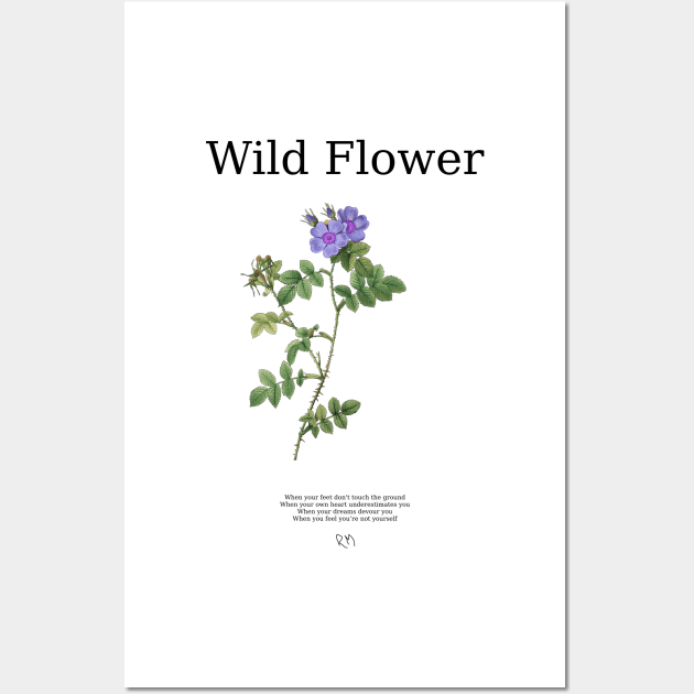 Wild Flower Wall Art by ZoeDesmedt